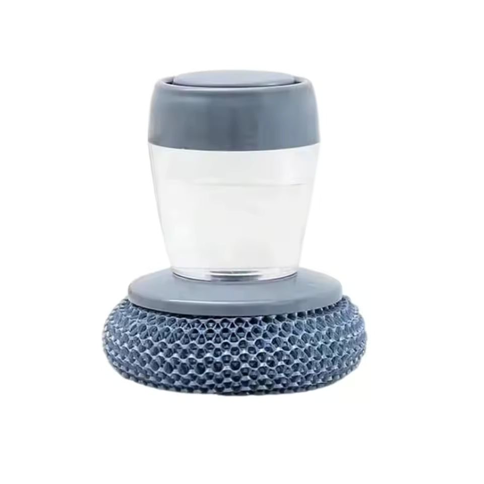 UltraCLEAN™ Self-Filling Soap Dish Brush — Grease-Cutting Scrubber for Dishes, Pans & Sink