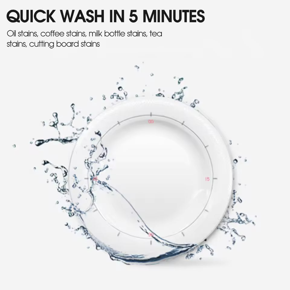 UltraCLEAN™ Portable Ultrasonic Washer — Dishes, Produce & Small Laundry